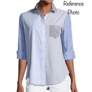 NWT Joseph Deal Stripe Workwear Shirt